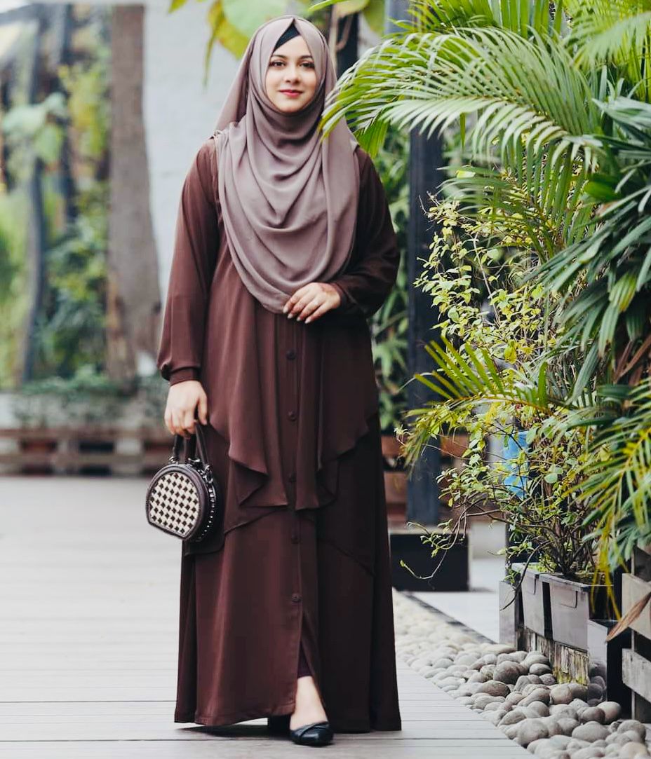 Borka Projapoti Batton with Hijab full set