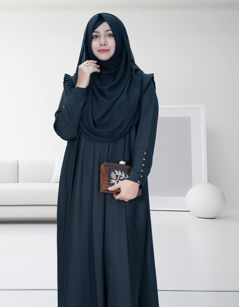 Kuchi  Borka with Hijab full set