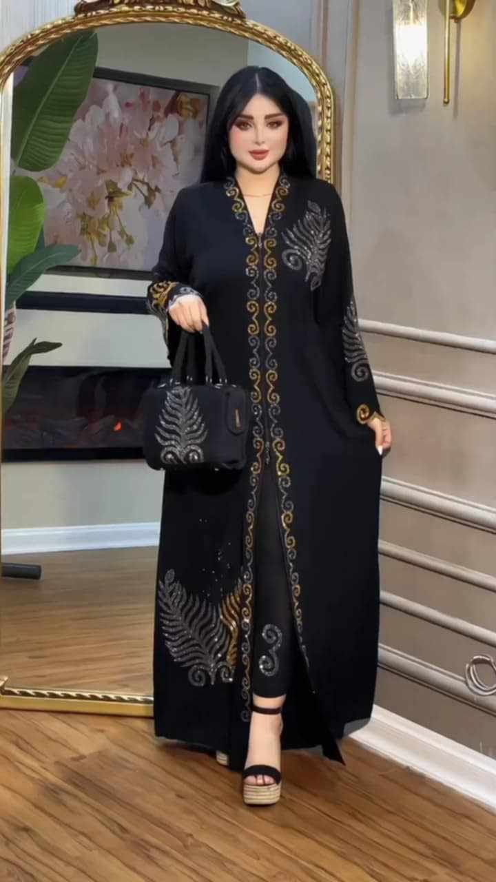 Five-part embroidery Borka With Bag