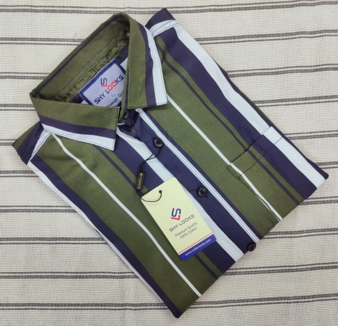 Shy Looks Cotton Full Sleeve Shirt