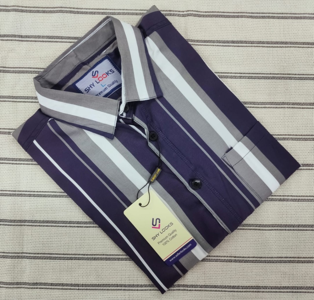 Shy Looks Cotton Full Sleeve Shirt