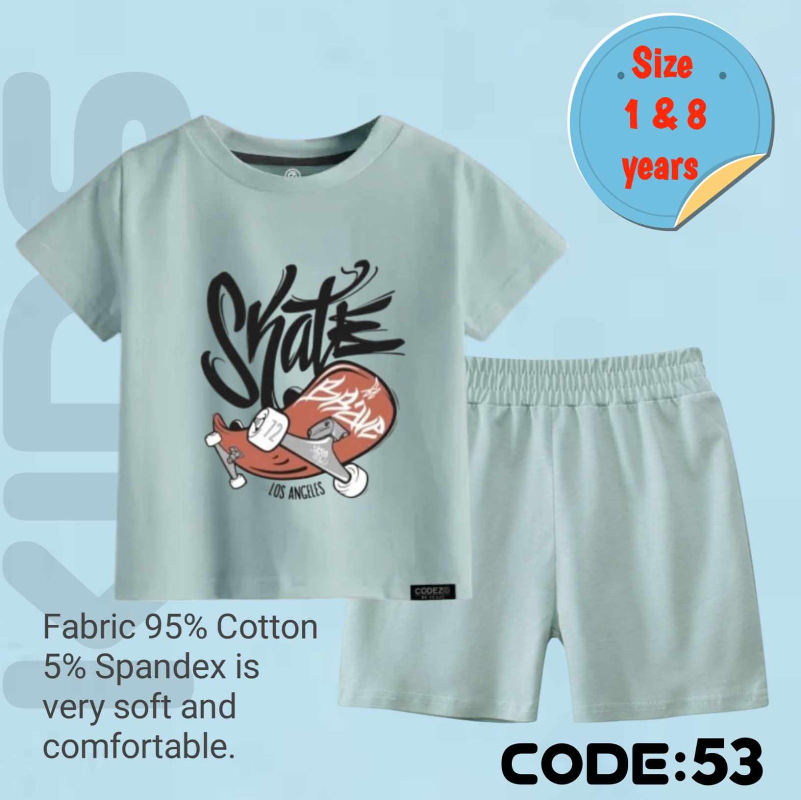 boys t-shirt pants set